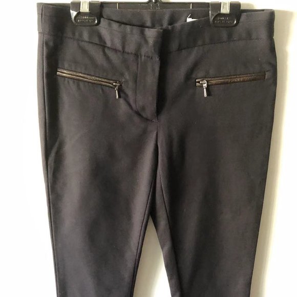 Club Monaco Emily Black Slack Size 0 - Picture 4 of 16